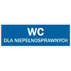 WC dla niepełnosprawnych